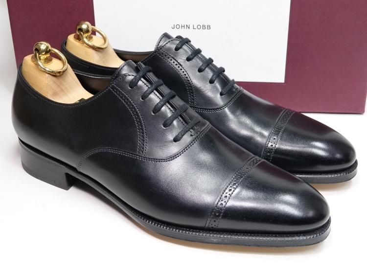 JOHN LOBB Philip Ⅱ ブラック 9D - 靴