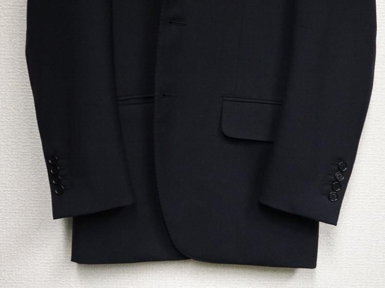 442 / 0124 使用数回 VICKテーラー スーツ ネイビー ウール