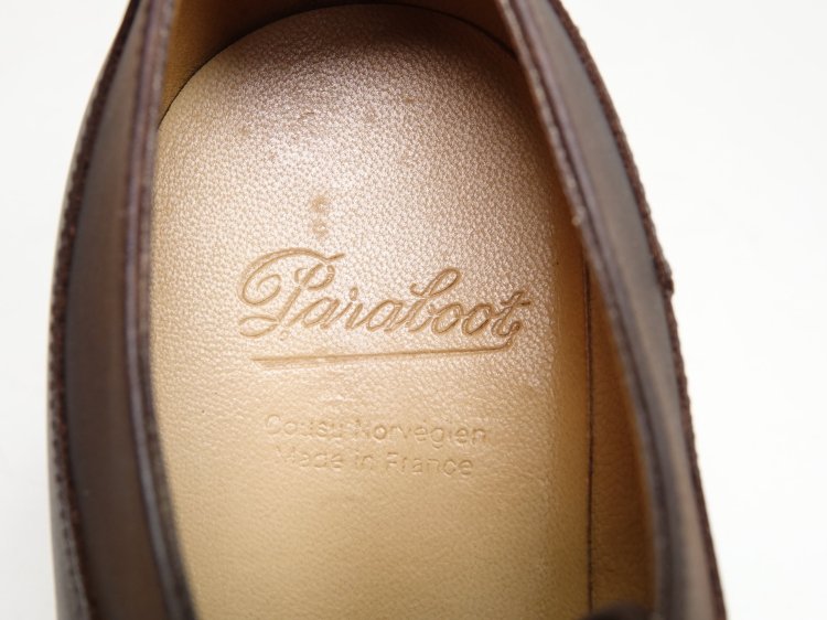 582 / 0201 使用数回 （ほぼ試着程度） パラブーツ アヴィニョン ダークブラウン GRINGO （オイルドヌバック？） 6 -  SHOESAHOLIC シューホリック 公式 | 高級中古靴専門の通販と買取ストア