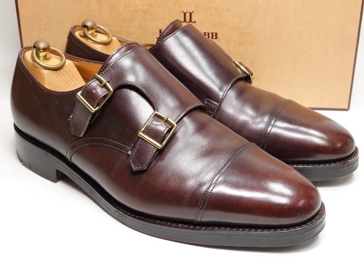 672 / 0222 美品 ジョンロブ ウィリアム WILLIAM ダークブラウン （MELEZE） カーフ 8E ＃9795 -  SHOESAHOLIC シューホリック 公式 | 高級中古靴専門の通販と買取ストア