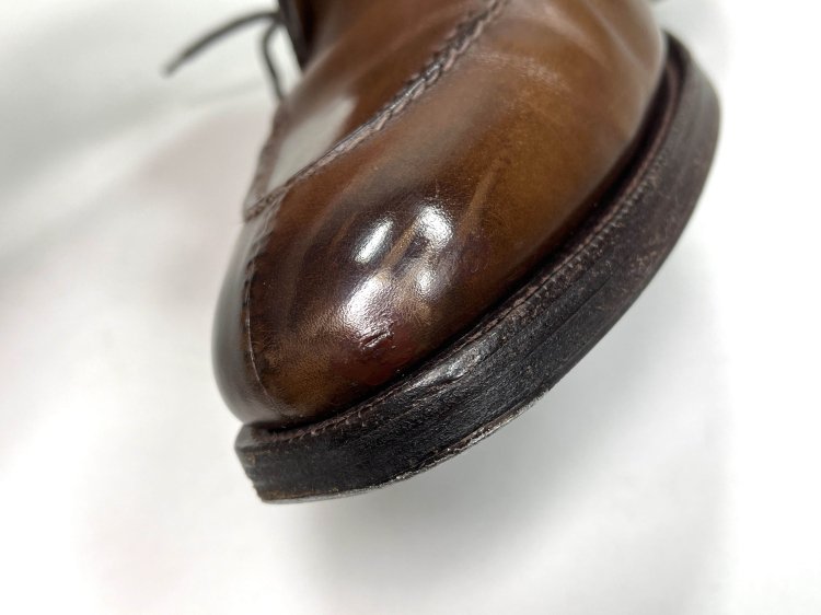 691 / 0306 美品 エドワードグリーン ドーバー ダークブラウン カーフ 7.5E ＃606 リジェクト品 - SHOESAHOLIC  シューホリック 公式 | 高級中古靴専門の通販と買取ストア