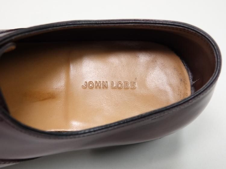 074 / 0507 極上 ジョンロブ フィリップ2 PHILIP2 バーガンディー