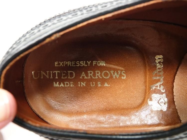 Alden オールデン アローズ別注 58853 ウィングチップ モディファイド