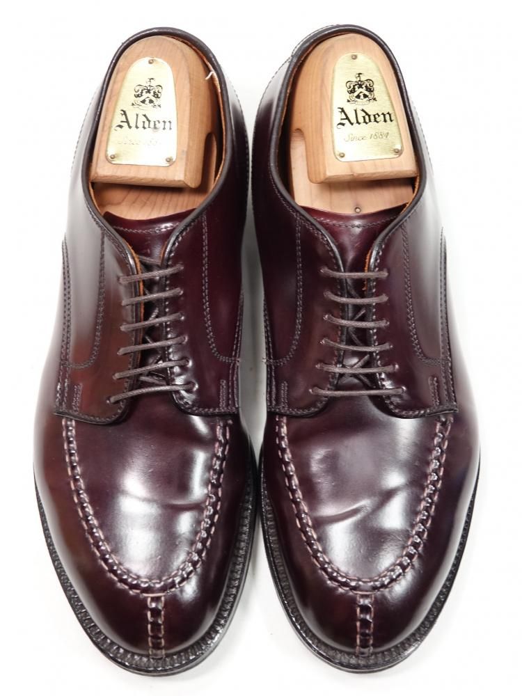 270 / 0612 オススメ‼ 使用数回 オールデン Uチップ （モディファイド