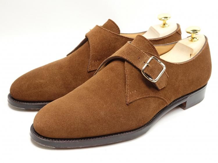 oriental joseph2 スウェード　シングルモンク　シューキーパー付 oriental joseph2 スウェードシングルモンクシューキーパー付