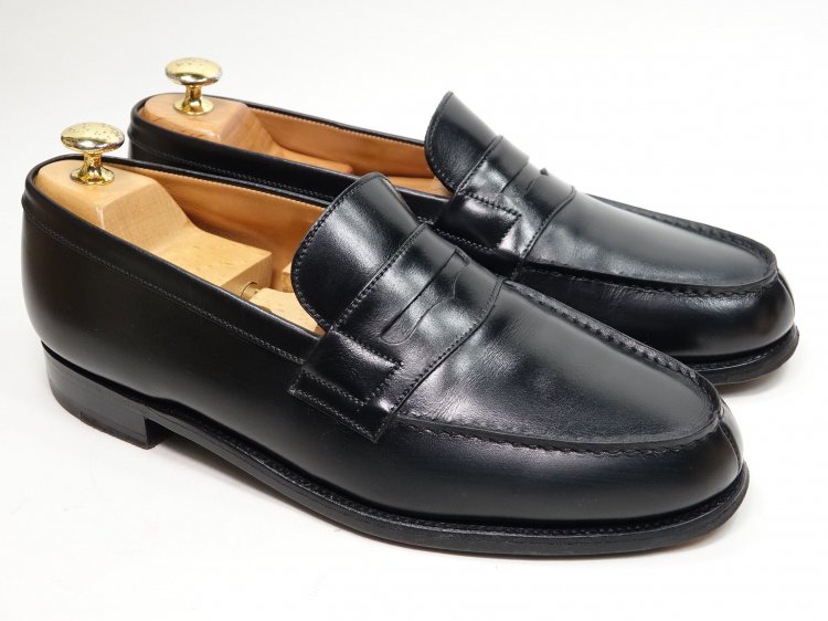 488 / 0806 美品 JMウエストン 180ローファー ブラック カーフ 6.5C - SHOESAHOLIC シューホリック 公式 |  高級中古靴専門の通販と買取ストア