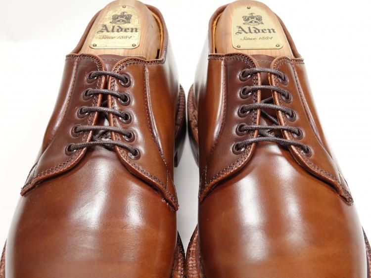 717 / 0917 超超超レア!! オールデン プレーントゥ ラベロ コードバン