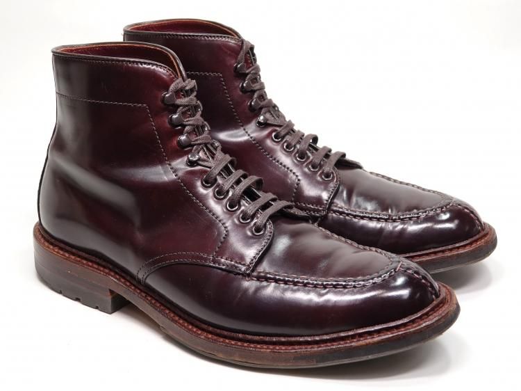 174 / 1223 極上 オールデン タンカーブーツ バーガンディー コード