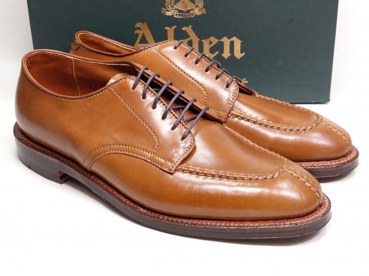 は*れ様 Aldbn オールデン　2451 コードバン　USA Alden 2451 バリーラストを使用したブラックコードバンのモデル