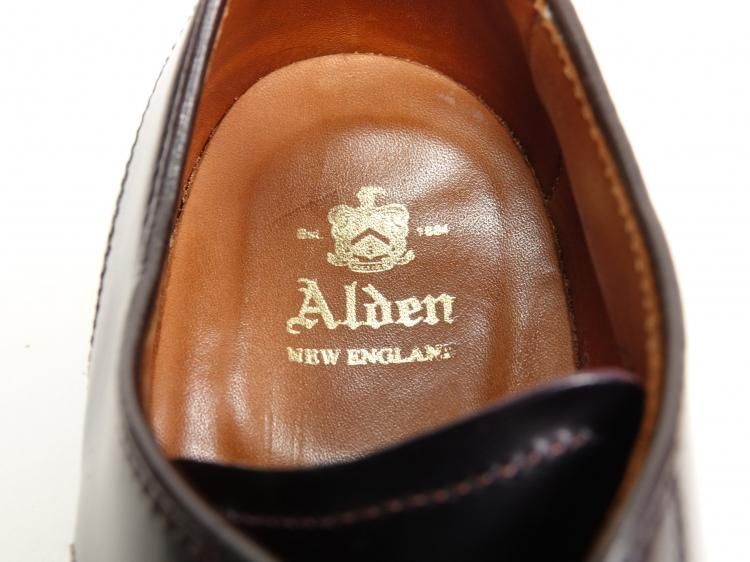 500 / 0827 使用数回 オールデン モックトゥ バーガンディー