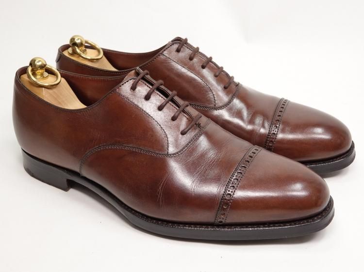 538 / 0827 美品 クロケット＆ジョーンズ BELGRAVE3 ダーク