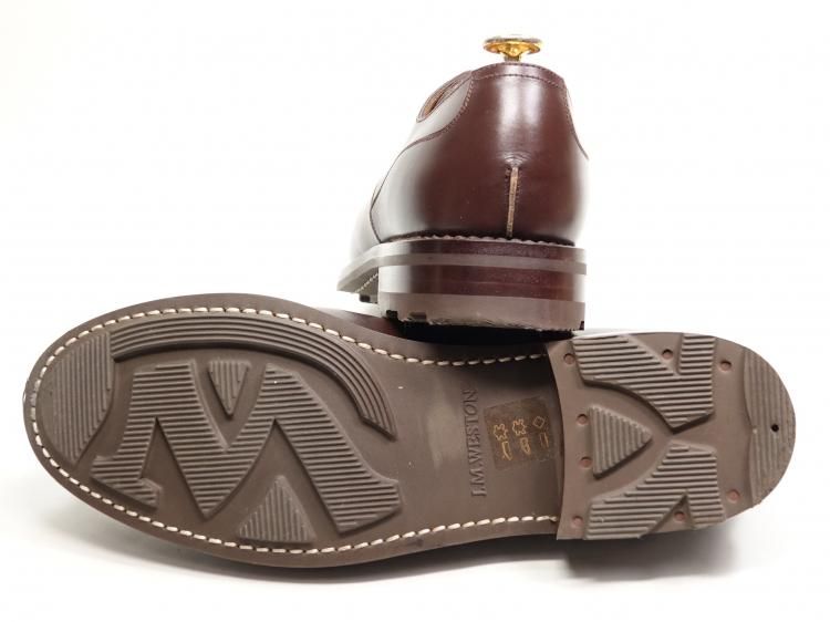 512 / 0904 使用数回 JMウエストン ゴルフ ダークブラウン カーフ 8D