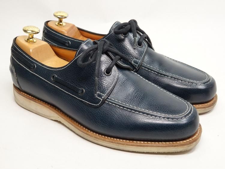 JOHN LOBBジョンロブ PIER デッキシューズ 7 ネイビー 極美品 JOHN LOBBジョンロブ PIER デッキシューズ 7 ネイビー 極美品 JOHN