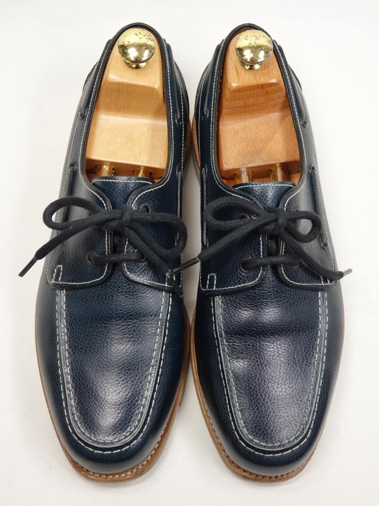 271 / 0911 極上 ジョンロブ モナコ ブルー バッファロー 7E ＃2099