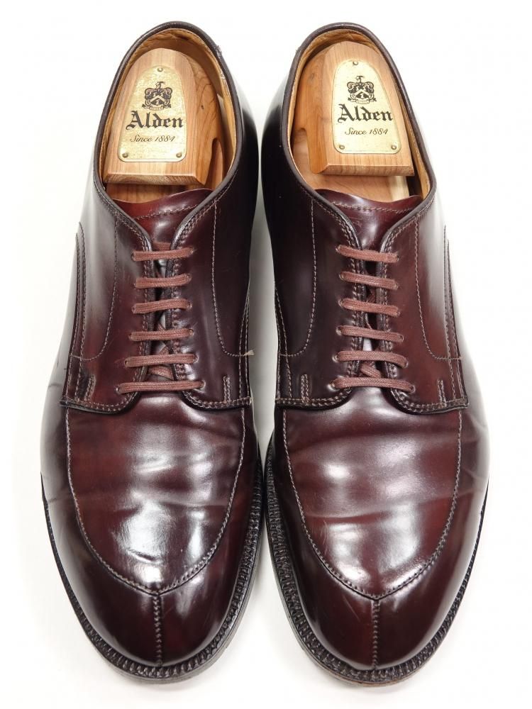 Alden 54321 コードバン　バーガンディー　9D 美品 564 / 0916 美品 オールデン Vチップ バーガンディー コードバン