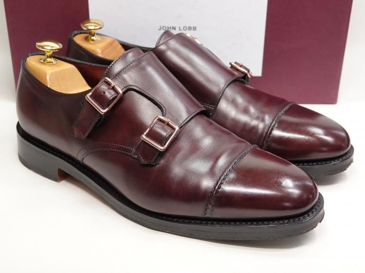ジョンロブ　ウィリアム JOHN LOBB】ジョンロブ ウィリアム ダブルモンク カーフ