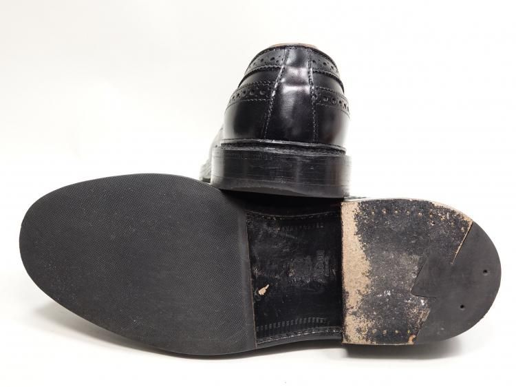【美品】オールデン別注 ウィングチップブーツ 黒 Alden (オールデン) | 販売店 | シューズサロンなとりや