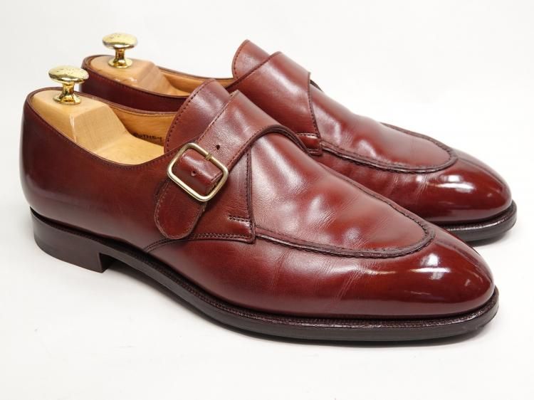 クロケット製ロイドフットウェアー シングルモンク 7 1/2 クロケット製ロイドフットウェアー シングルモンク 7 1/2 - メルカリ