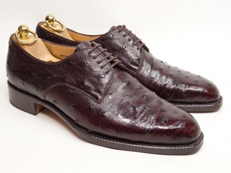 VASS ヴァーシュ プレーントゥ VASS ヴァーシュ ミュージアムカーフ プレーントゥ ブラウン【美