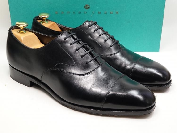 極美品エドワードグリーン　チェルシー　黒　UK8 ツリー付き エドワード・グリーン チェルシー|CHELSEA ラスト202/Eウィズ