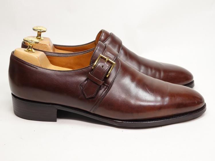 極上美品　超重量級90年頃生産　ジョンロブ　純正ツリー 7E　PARISロゴ有 ☆極上品☆ ジョンロブ JOHN LOBB 純正シューツリー サイズ7E シュー