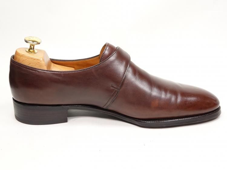 極上美品　超重量級90年頃生産　ジョンロブ　純正ツリー 7E　PARISロゴ有 極上美品 超重量級90年頃生産 ジョンロブ 純正ツリー 7E PARISロゴ有