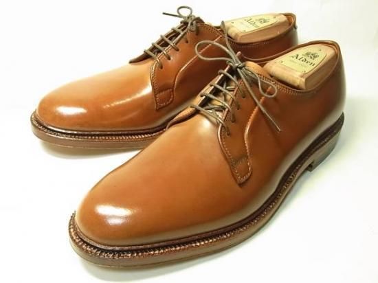 再入荷 ALDEN オールデン プレーントゥ ウィスキーコードバン 91/2D #9905 - SHOESAHOLIC シューホリック 公式 |  高級中古靴専門の通販と買取ストア