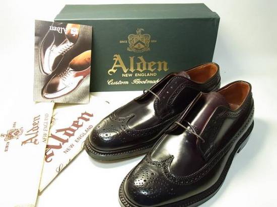 新品! ALDEN オールデン コードバン ロングウィング #975