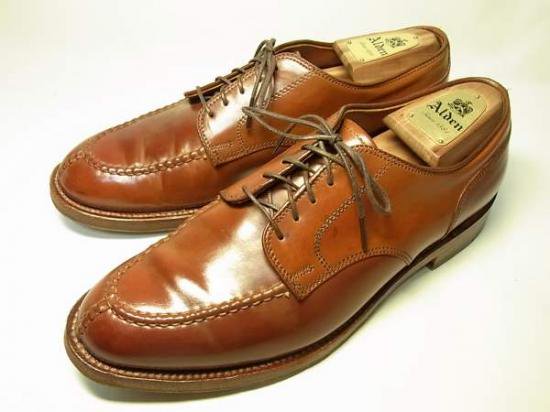 美品 ALDEN オールデン ウィスキーコードバン Uチップ #24061 - SHOESAHOLIC シューホリック 公式 | 高級中古靴