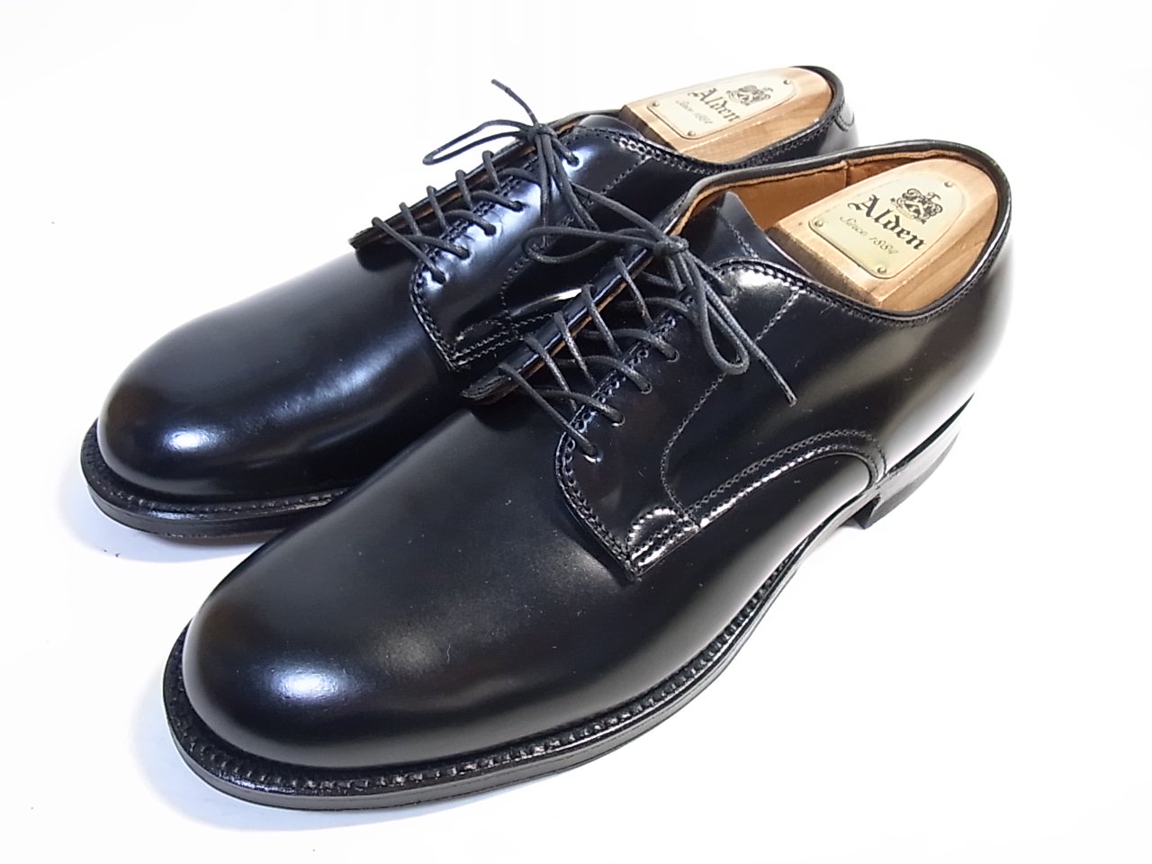 34 ほぼ新品 オールデン ALDEN コードバン プレーントゥ #5367 - SHOESAHOLIC シューホリック 公式 | 高級中古靴