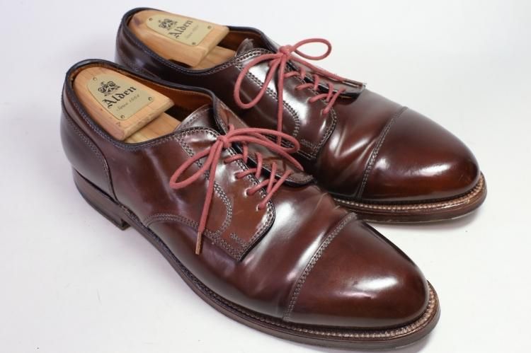 【期間限定】ALDEN 24802 CIGAR CORDOVAN レアカラー