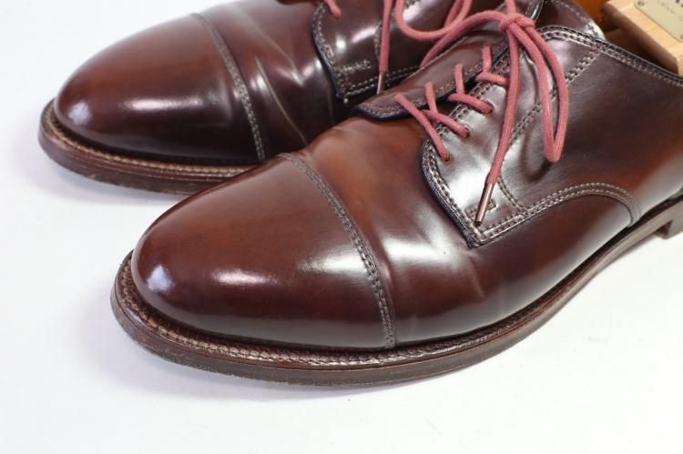 【希少⭐︎新品】US8D Alden シガー Vチップ オールデン レア 952 美品 オールデン ALDEN シガーコードバン STチップ #24802