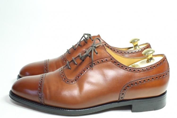 旧エドワードグリーン　Paul Smith別注品 スエード　ウイングチップ EDWARD GREEN】エドワードグリーン DOVER 旧工場 筆記体ロゴ U