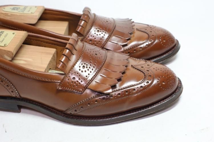 473使用数回オールデン ウィスキーコードバン ローファー #6574