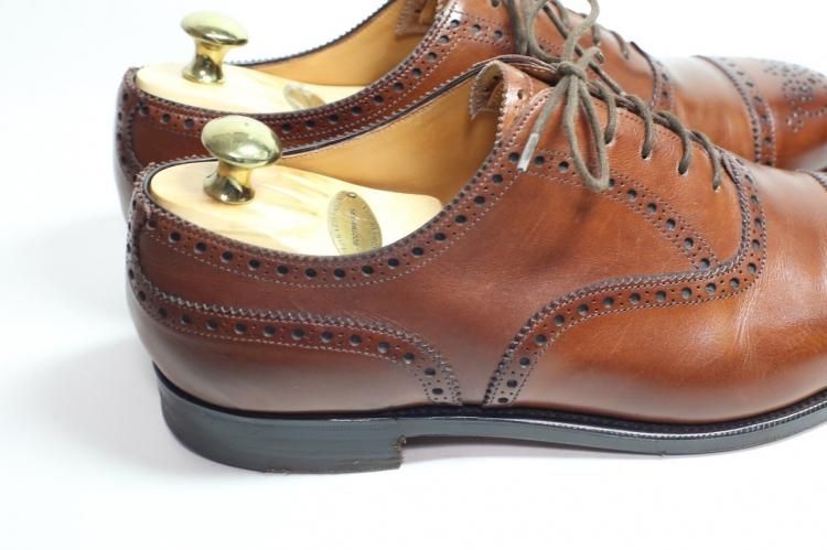 586 極上 旧工場製 エドワードグリーン 7E# 202 カドガン