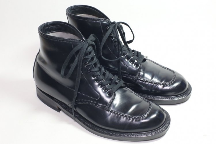 ALDEN オールデン　40539H　ブラックコードバン インディブーツ8.5D靴