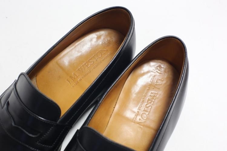 jmウェストン　ローファー　5D 42 JMウエストン 180 ローファー 5D ブラック - SHOESAHOLIC