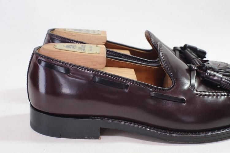 208 オールデン タッセルローファー #563 コードバン 8D - SHOESAHOLIC