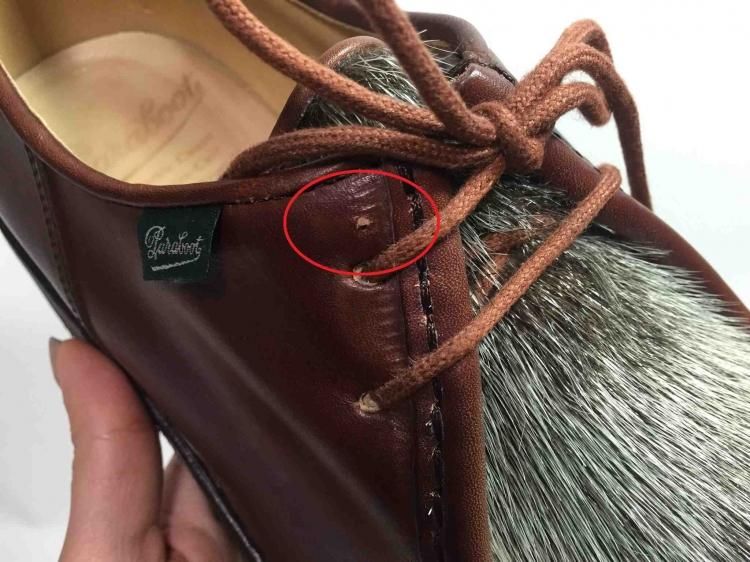 267使用数回パラブーツ ミカエル アザラシ 411/2ツリー付き