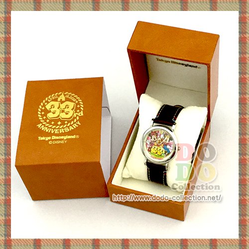 東京ディズニーランド 33周年記念 メインデザイン ウォッチ 腕時計 ドド コレクション