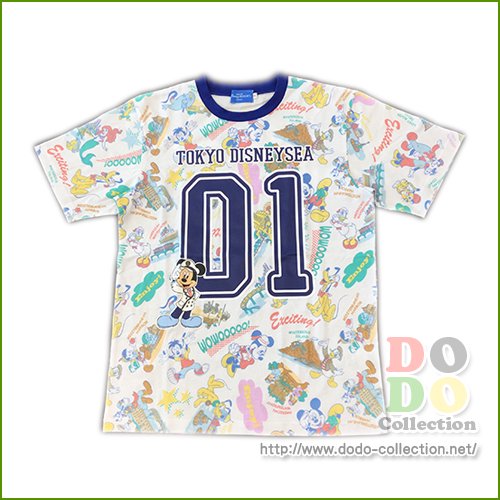 予約販売 ディズニーシー 01 Tシャツ 開園 S M L Ll 東京