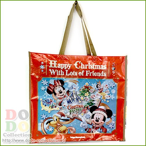 ショッピングバッグ ディズニークリスマス15 メインデザイン 東京ディズニーリゾート限定 ドド コレクション