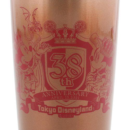 タンブラー ステンレス製 優雅な王国風 東京ディズニーランド 38周年記念限定 ドド コレクション