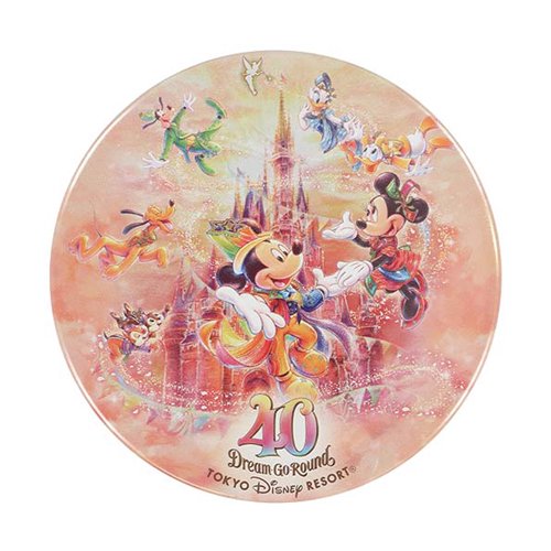 ドリームゴーランド　缶バッジ　東京ディズニーランド　40周年記念限定　クリックポストOK　 - ドド　コレクション