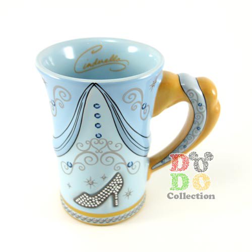 ディズニープリンセス シンデレラ デザイン 陶器製 マグカップ アメリカディズニーパーク限定 ドド コレクション
