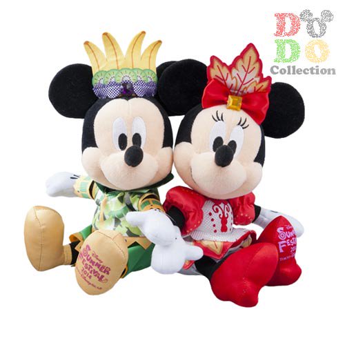 TDS限定　2014年☆ディズニーサマーフェスティバル　ミッキー＆ミニー　ペアぬいぐるみ♪ - ドド　コレクション