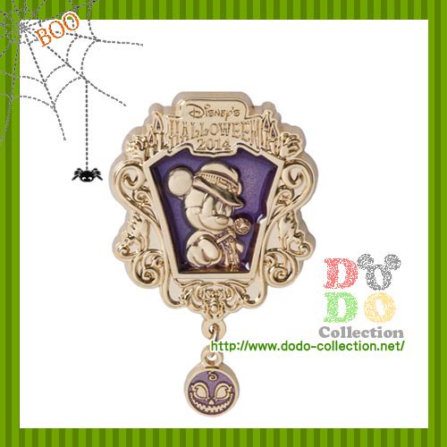 TDS限定　ディズニー･ハロウィーン☆2014年　ミッキー　ピンバッジ♪クリックポストOK - ドド　コレクション