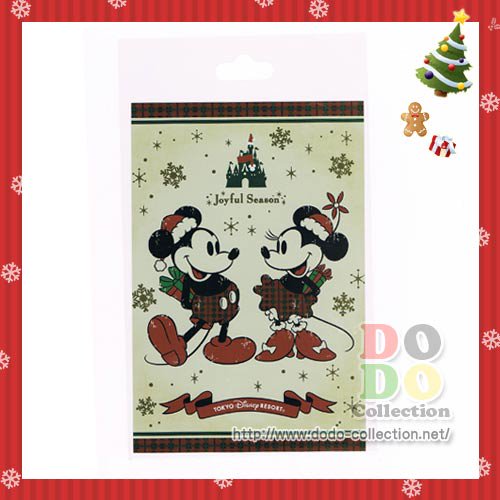 Tdr限定 クリスマス 14 レトロで素敵なデザイン ポストカード クリックポストok ドド コレクション