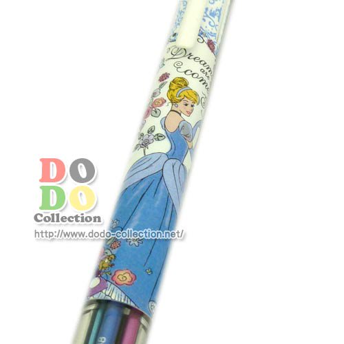 ディズニープリンセス シンデレラ ボールペン5色 東京ディズニーリゾート限定 ドド コレクション