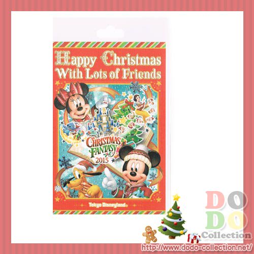 Tdl限定 クリスマス ファンタジー 15年 メインデザイン ポストカード クリックポストok ドド コレクション